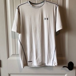 Under Armour Heat Gear white t shirt